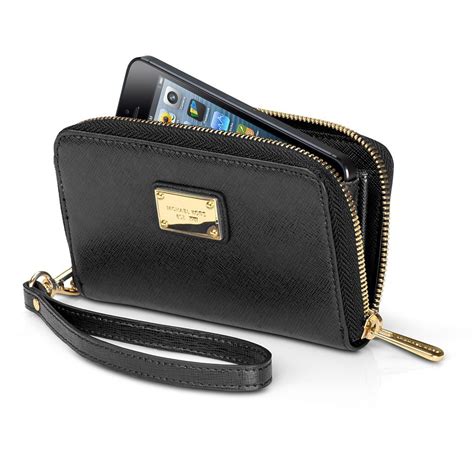 michael michael kors essential zip wallet for iphone|Michael Kors small zip wallet.